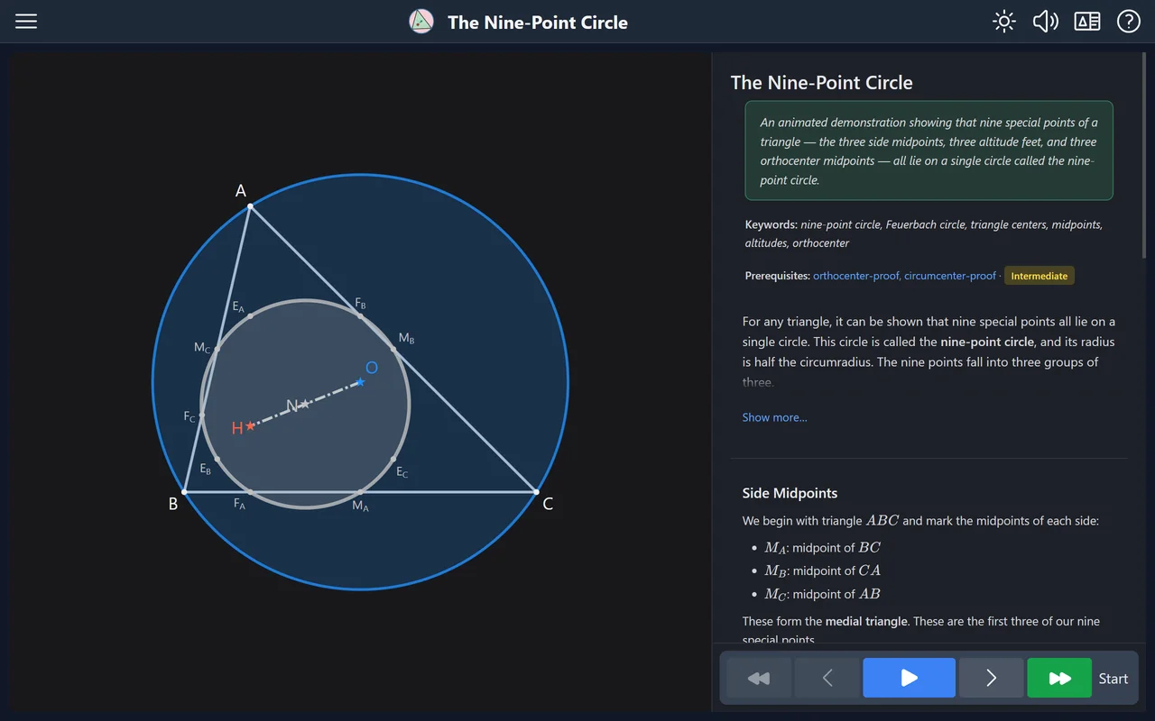 Nine-point circle